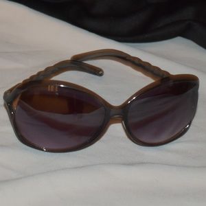 Style Science Bamboo Braid Style Shield Sunglasses